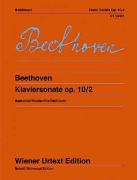 Piano Sonata F Major Op.10/2: Piano (Wiener Urtext)