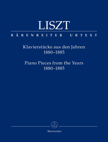Piano Pieces From The Years 1880–85 (Barenreiter)