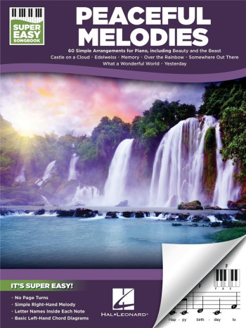 Super Easy Songbook: Peaceful Melodies: 60 Simple Arrangements: Keyboard