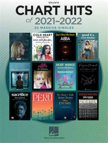 Chart Hits Of 2021-2022 For Ukulele: 20 Massive Singles