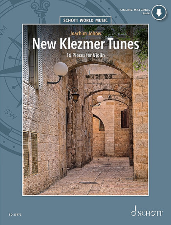 New Klezmer Tunes: 16 Pieces For Violin & Piano; Book & Audio