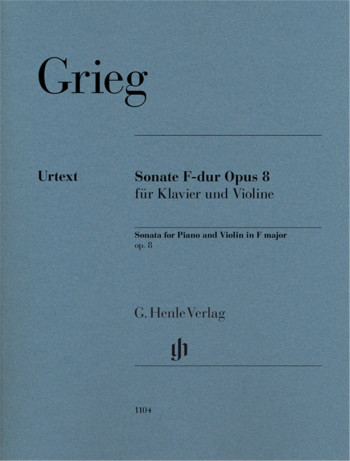 Sonata No.1 F Major Op.8: Violin And Piano (Henle)