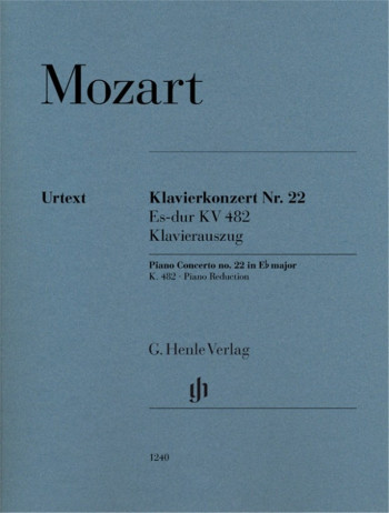 Piano Concerto Eb Major No.22 Kv482 2 Pianos (Henle)