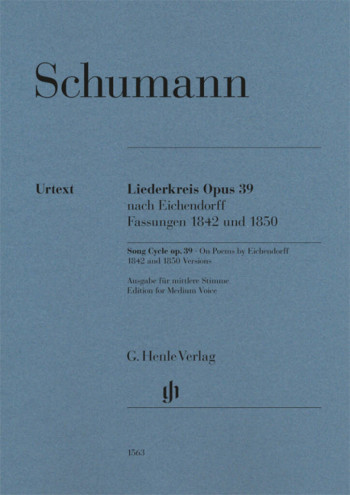 Liederkreis Op.39: Medium Voice & Piano (Henle)