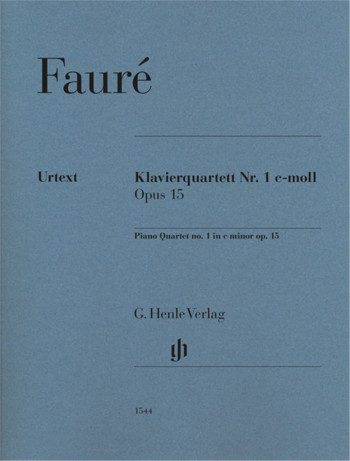 Piano Quartet No 1 C Minor Op.15 (Henle)