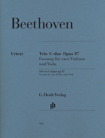 Trio C Major Op. 87: Set Of Parts (Henle)