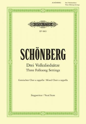 Three Folksong Settings: Mixed Choir A Cappella (Peters)