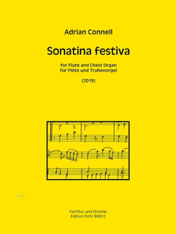 Sonatina Festiva; Flute And Chest Organ