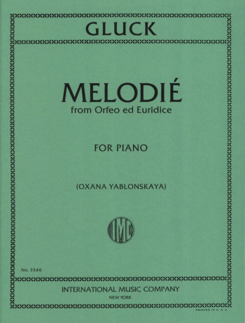 Melodie From Orfeo Ed Euridice: Piano (International)