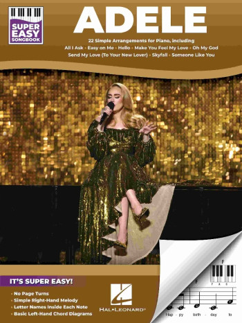 Super Easy Songbook: Adele: 22 Simple Arrangements For Piano