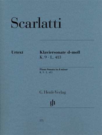 Piano Sonata D Minor K.9, L.413 (Henle)