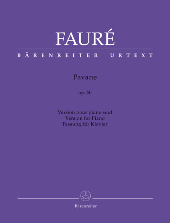 Pavane Op.50: Piano (Barenreiter)