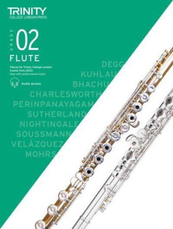 Trinity Flute Exam Pieces Grade 2 From 2023 Flute Piano & Audio