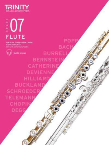 Trinity Flute Exam Pieces Grade 7 From 2023 Flute Piano & Audio