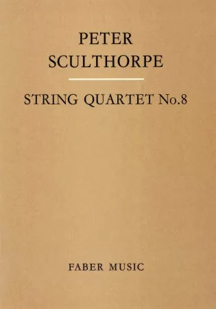 String Quartet No. 8 (String Quartet) Score (Faber)
