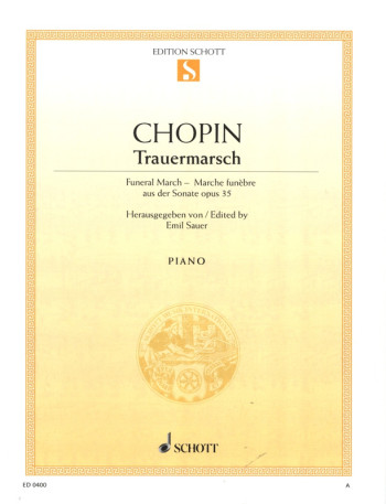 Sonata Op.35 Bb Minor:  Funeral: Piano (Schott)