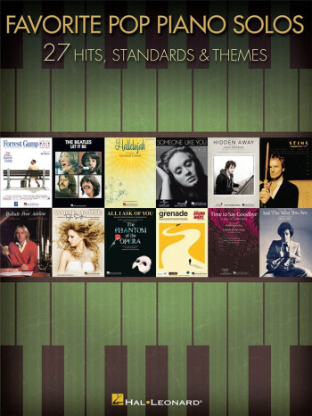 Favorite Pop Piano Solos 27 Hits Piano Solo