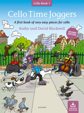 Cello Time Joggers Book 1 Book & Audio 2nd Edition (OUP)
