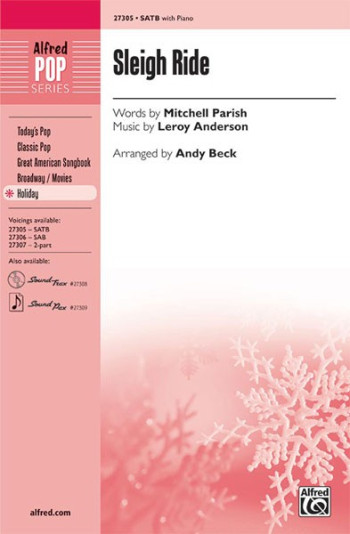 Sleigh Ride: Vocal SATB  (Alfred)