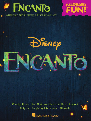 Encanto Songbook With Easy Instructions: Recorder And Music