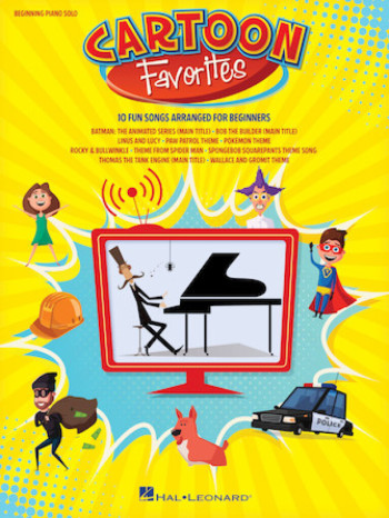 Cartoon Favorites Easy Piano
