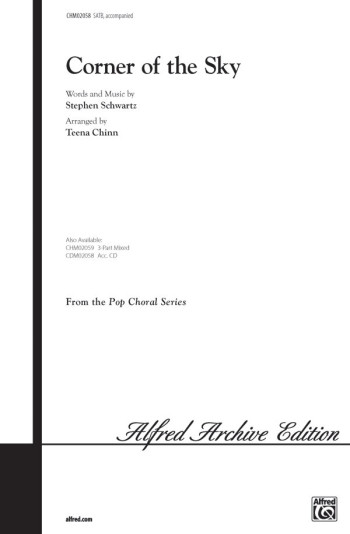 Corner Of The Sky From Pippin Vocal: SATB (Chinn)