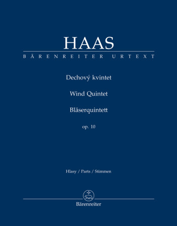 Bläserquintett Op.10 Wind Quintet Set Of Parts (Barenreiter)
