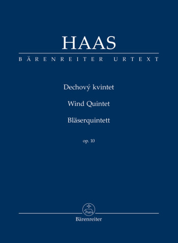 Bläserquintett Op.10:Wind Quintet: Miniature Score