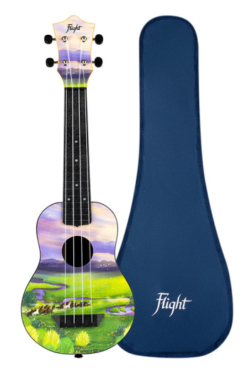 Flight: TUS40VIE Travel Soprano Ukulele ABS Travel Ukulele – View