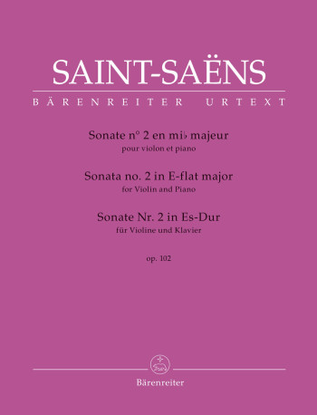 Sonata No. 2 For Violin And Piano In Eb Major Op.102