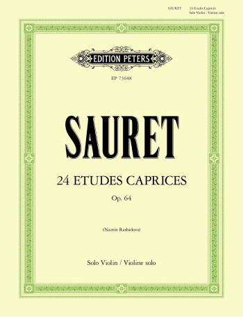 24 Etudes Caprices, Op. 64 Violin (Peters)