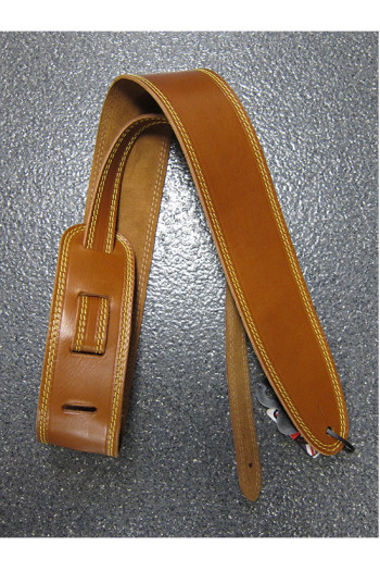 Leathergraft Doc Martin Standard 2.5" Leather Guitar Strap Tan