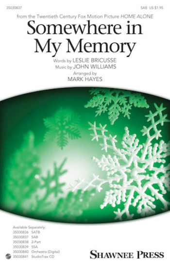 Somewhere In My Memory Vocal SAB