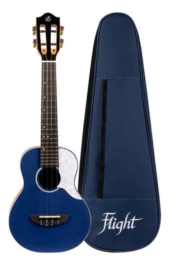 Flight Iris Dark Blue Concert Ukulele