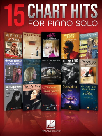 15 Chart Hits For Piano Solo