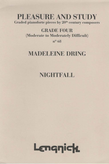 Nightfall Grade 4 Piano Solo (Lengnick)