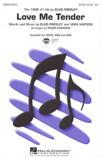 Love Me Tender Vocal SAB (Emerson)