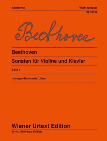 Violin Sonatas Vol.1: Op12 Nos 1-3 And 23 And 24: Violin & Piano (Wiener)