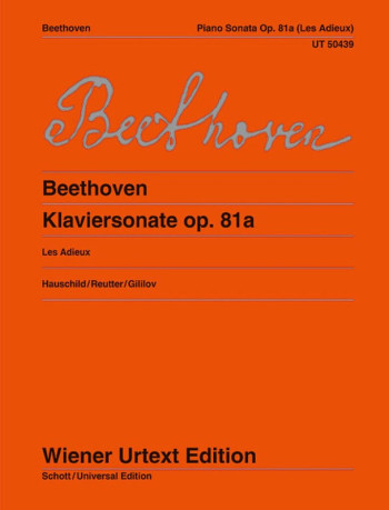 Piano Sonata Eb Major Op.81a: Piano (Wiener)