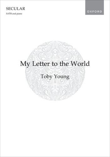 My Letter to the World for SATB and piano