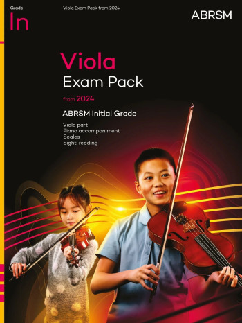 ABRSM Viola Exam Pack Initial 2024 Pieces Scales Sight-Reading