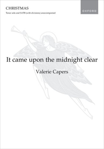 It Came Upon The Midnight Clear For Tenor Solo And SATB (with Divisions) Unaccompanied