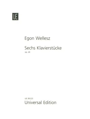 6 Pieces For Piano (Universal)