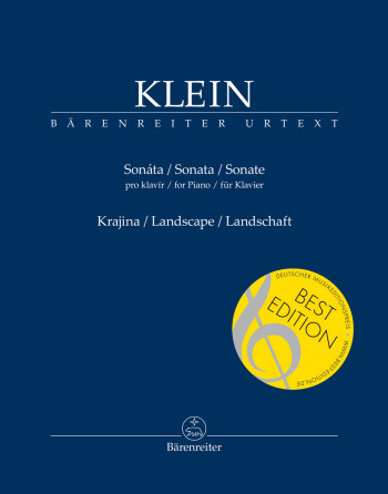 Sonata For Piano / Landscape: Piano (Barenreiter)