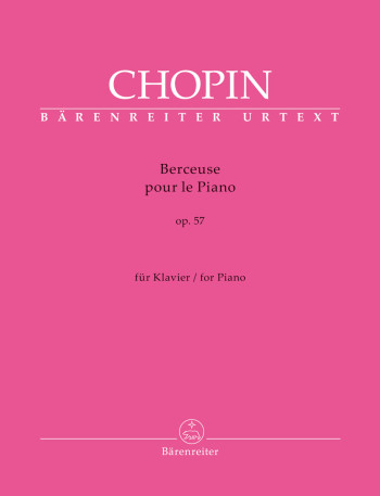 Berceuse Db Op57: Piano  (Barenreiter)