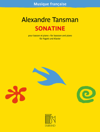 Sonatine: Bassoon & Piano  (Durand)