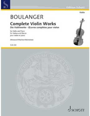 Complete Violin Works: Violin And Piano (Schott)