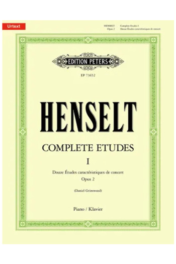 Complete Etudes I Piano Solo (Peters)