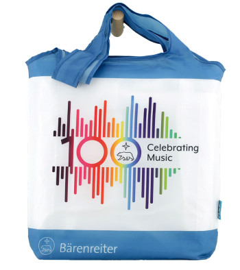 Jubilee Tote Bag Fold Stowed In A Small Pouch - Blue (Barenreiter)