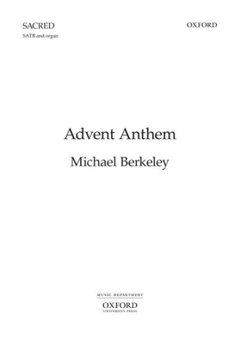 Advent Anthem for SATB and organ